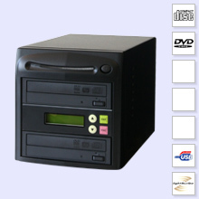CopyBox 1 CD Duplicator Standard Lightscribe - compacte dvd duplicator usb pc aansluiting lightscribe print mogelijkheid eenvoudig dupliceren