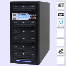 CopyBox 5 DVD Duplicator Pro - copybox 5 pro dvd kopieer toren dupliceer multi sessie disk usb