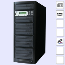 CopyBox 7 DVD Duplicator Advanced - kopieer machine dvd-r dvd+r datapoort dupliceren vanaf usb stick naar recordable dvd cd