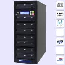 CopyBox 7 DVD Duplicator Standard PC Connected - dvd kopieer toren duplicators usb computer aansluiting schrijven dvd-r dvd+r